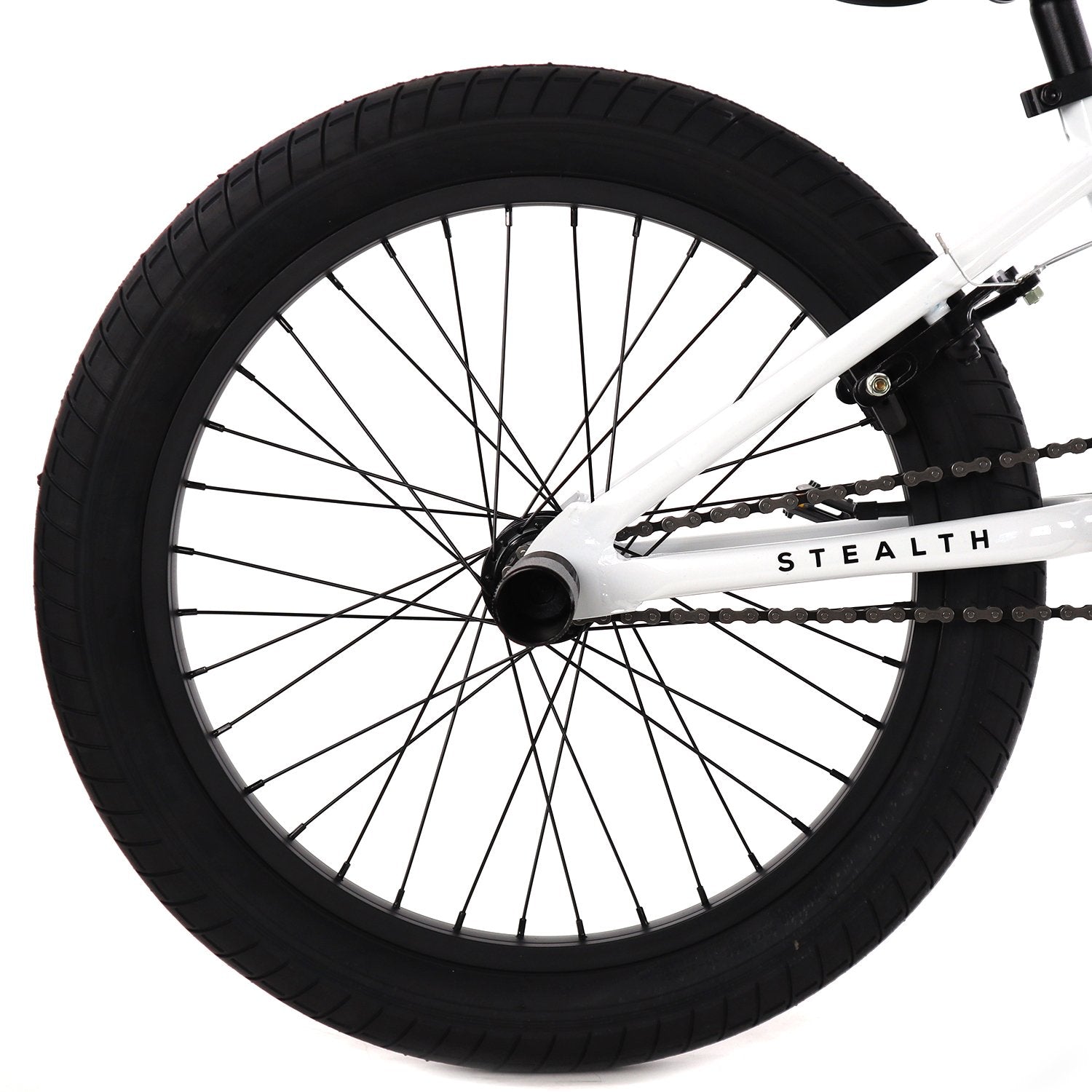 Elite BMX Stealth BMX Bike, White