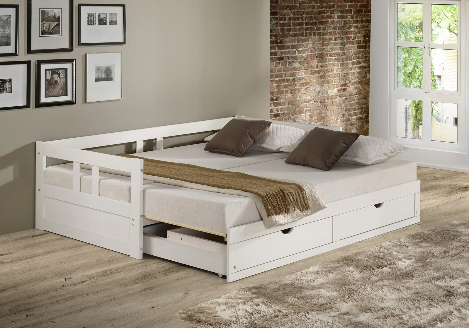 【Furniture】Bechtold Daybed with Trundle