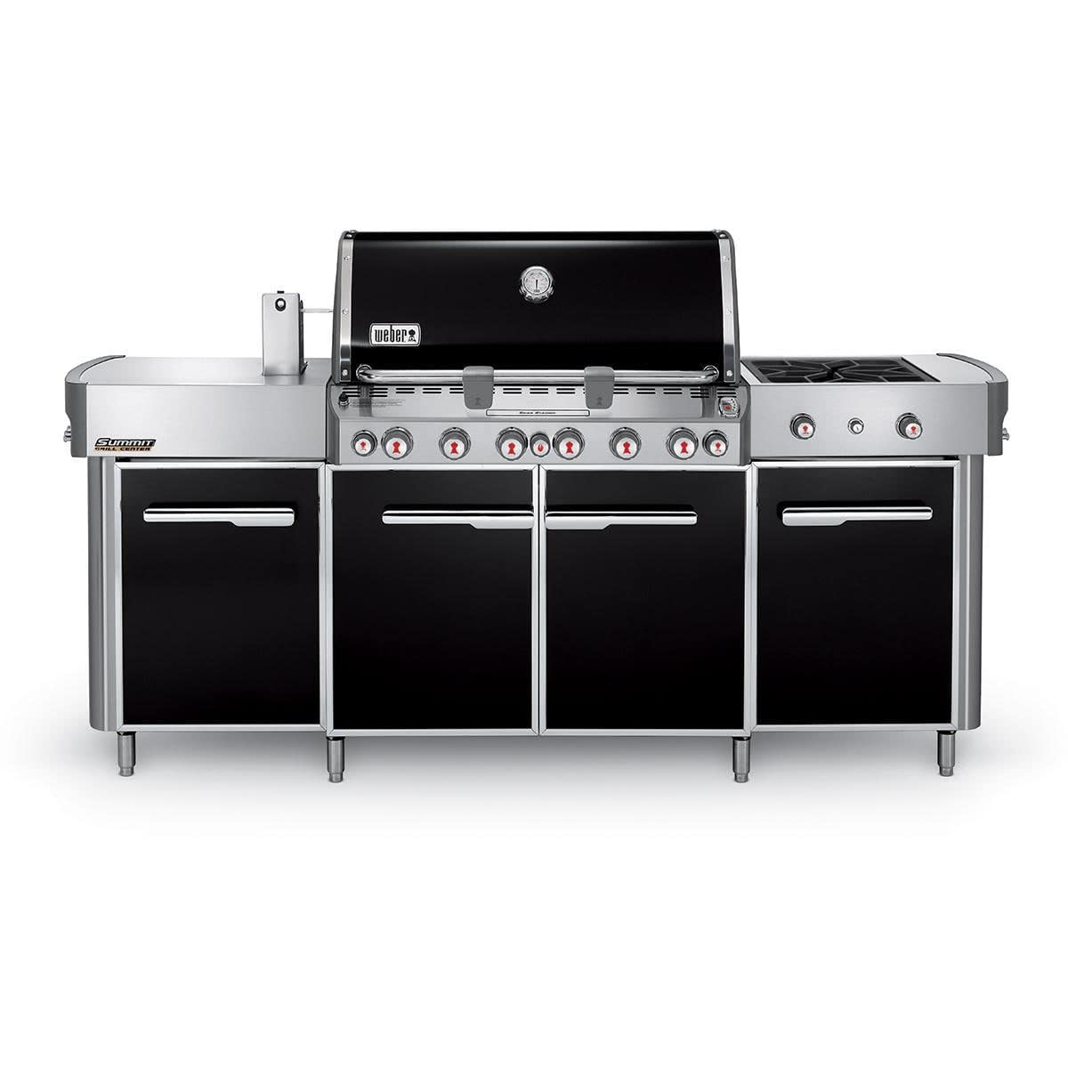 【Appliances】Weber Summit Black Propane Gas Grill Center